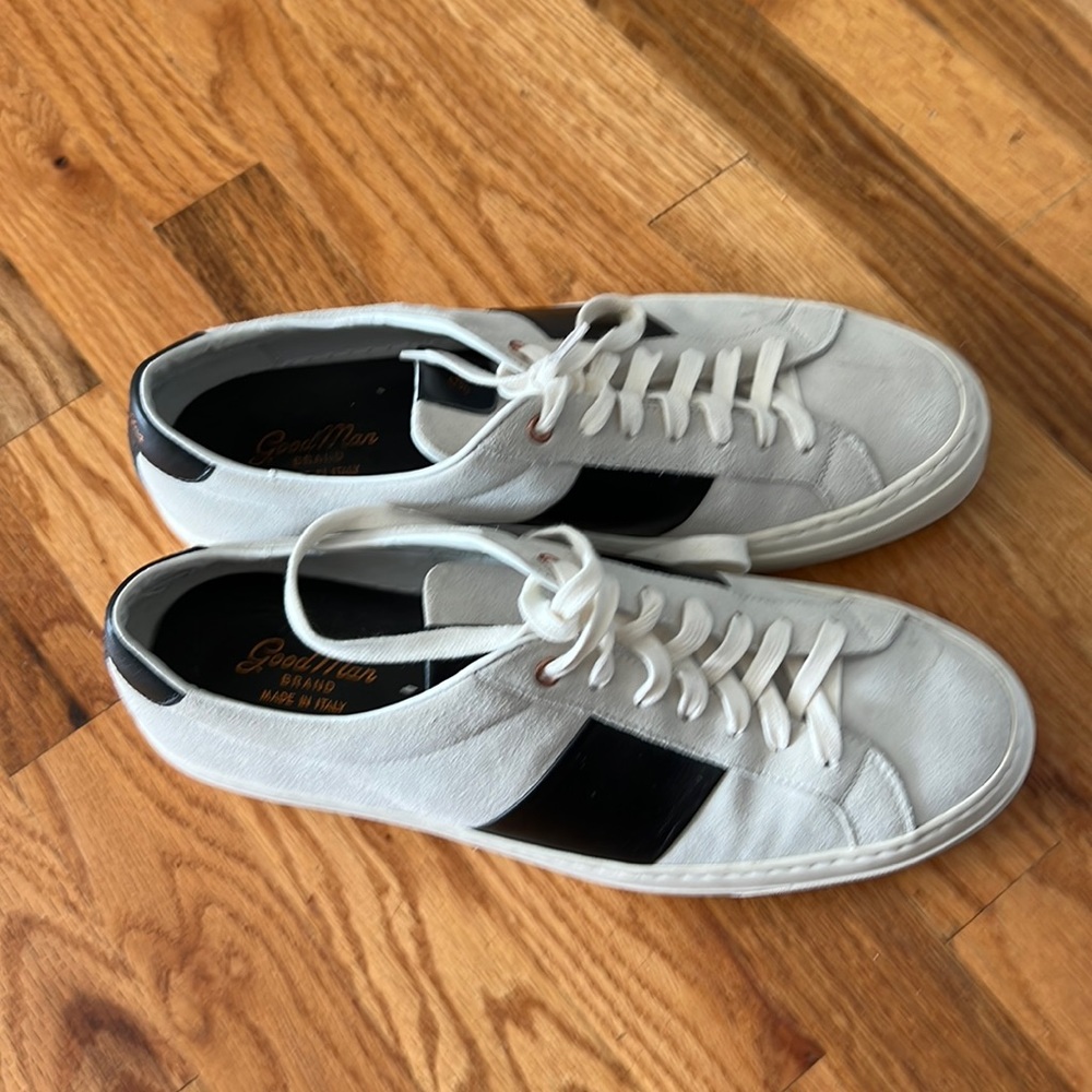 Goodman brand leather sneakers
